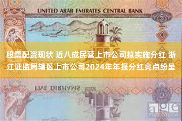 股票配资现状 近八成民营上市公司拟实施分红 浙江证监局辖区上市公司2024年年报分红亮点纷呈