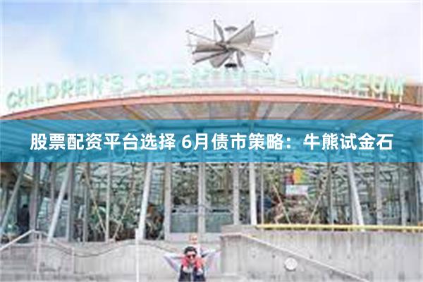 股票配资平台选择 6月债市策略：牛熊试金石